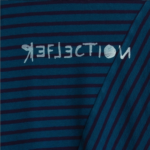 Barn of monkeys NWT REFLECTION LONG SLEEVE striped sweater pullover kids size 8 - Picture 2 of 12